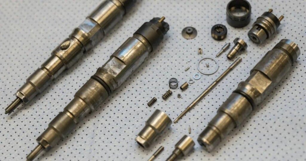 Проверка дизельных форсунок на стенде